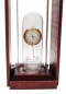 Preview: Holzmodell Uhr, rotbraun, 350ml